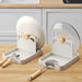 Spoon, Spatula & Lid Rest Rack – Compact Pan Lid Holder for Kitchen