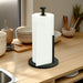 Stainless Steel Paper Towel Holder with Weighted Base — Heavy-Duty Countertop Dispenser