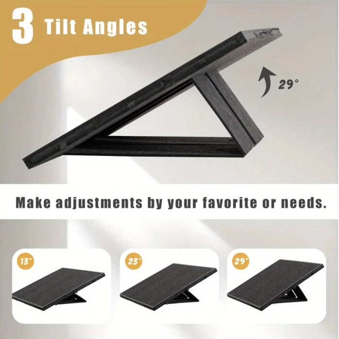 Portable Felt Puzzle Board Set — Foldable with Bracket Cover, Home & Office Organiser