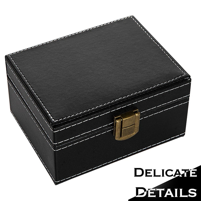 Faraday Box for Car Keys — RFID Signal-Blocking PU Leather Key Safe