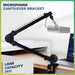 Desk-mounted Microphone Boom Arm – Heavy-duty Aluminium, 360° Rotation