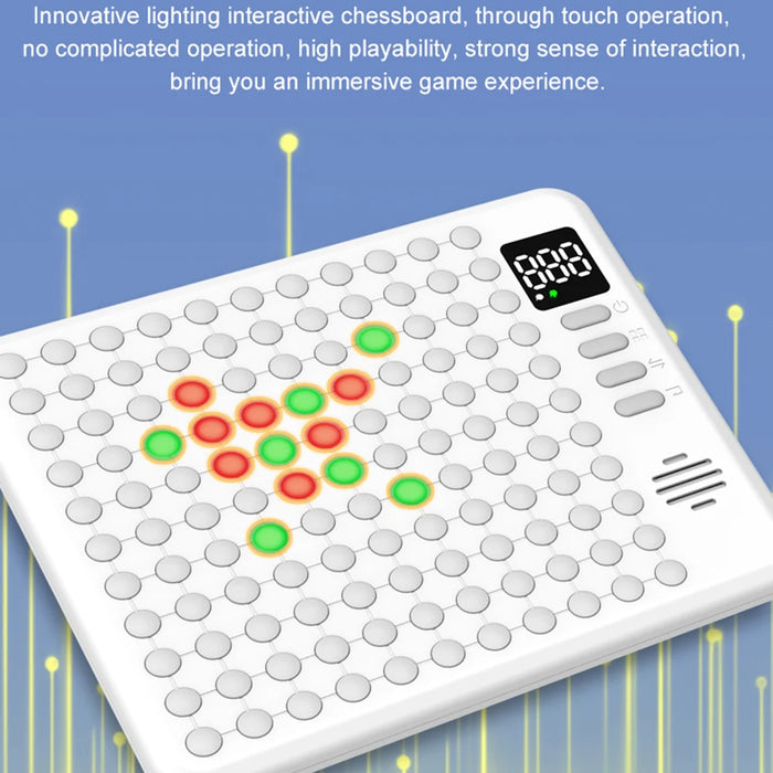 9-in-1 Smart Electronic Game Board — Chess, Backgammon, Go & More