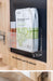 Slim Wall-Mounted Clear Storage Box — Cabinet & Medicine-Cabinet Organiser