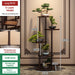 Multi-tier Step Plant Stand – 4- or 5-tier Plastic Pot Rack