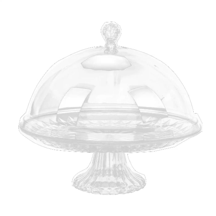 Dome Serving Plate with Cover — 16cm Multiuse Cake & Dessert Stand