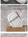 Portable Sealed Soap Box – Waterproof Travel Soap Dish with Draining Design, White 8×5×11cm