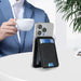 Magnetic PU Leather Wallet Phone Case with Stand and Card Pocket — MagSafe Compatible
