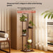 Multi-tier Step Plant Stand – 4- or 5-tier Plastic Pot Rack