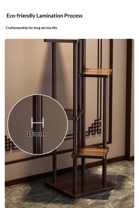 Multi-tier Step Plant Stand – 4- or 5-tier Plastic Pot Rack