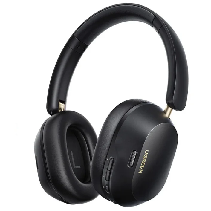 UGREEN MAX5C Ασύρματα Ακουστικά Bluetooth με Ακύρωση Θορύβου - 43dB Υβριδική Ενεργή Ακύρωση Θορύβου, Hi-Res LDAC, 75H Χωρικός Ήχος - Ιδανικά για Εμπειρία Ήχου Χωρίς Θόρυβο και Μακράς Διάρκειας.