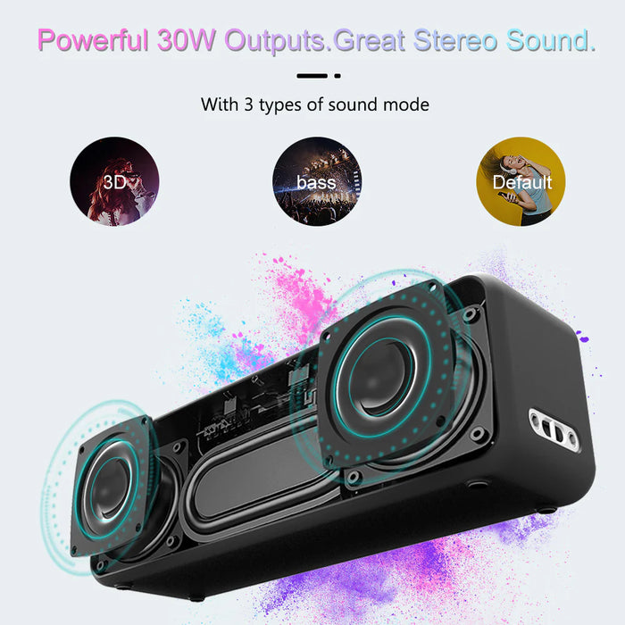 Haut-parleur Bluetooth sans fil XDOBO® X Series - Haut-parleur 30 W avec grande batterie pour une utilisation prolongée en extérieur et étanche