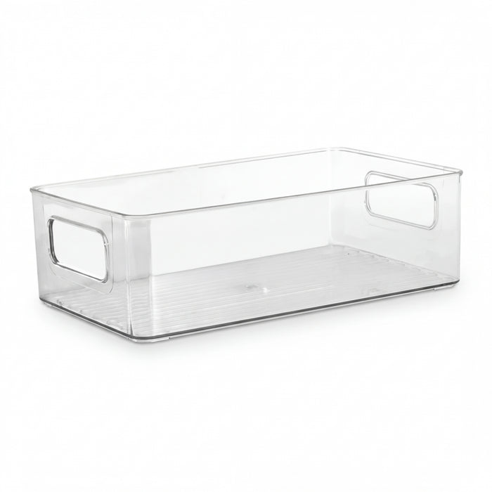 Auto-Rolling Can Dispenser Fridge Organiser – Plastic Pantry Bins