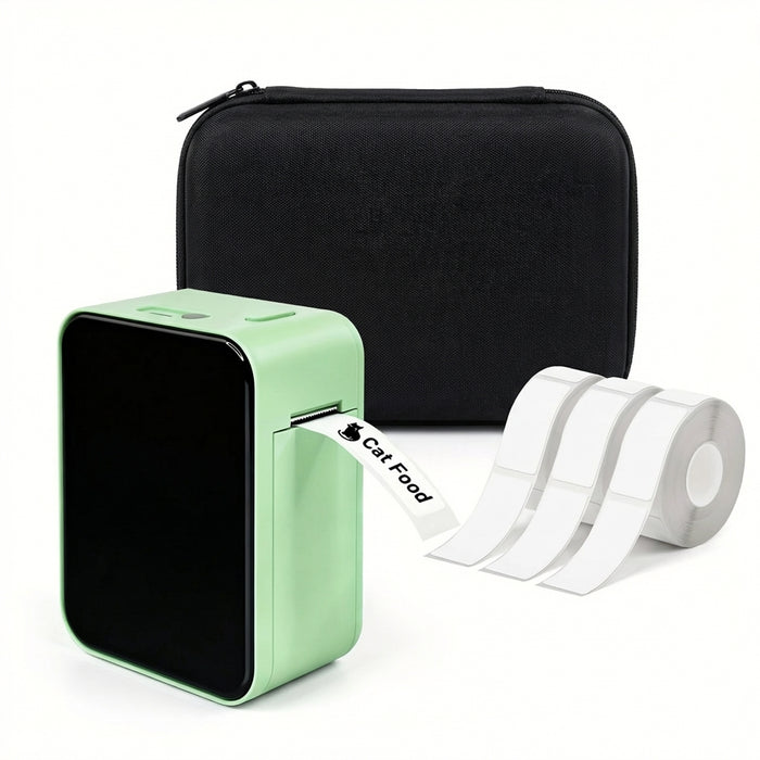 P15 Mini Portable Thermal Label Printer — Bluetooth, Inkless, Type-C Recharge