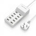 10‑Port 50W USB Charging Station – Multi‑Device Fast Charger with LCD (EU/UK/US plugs)
