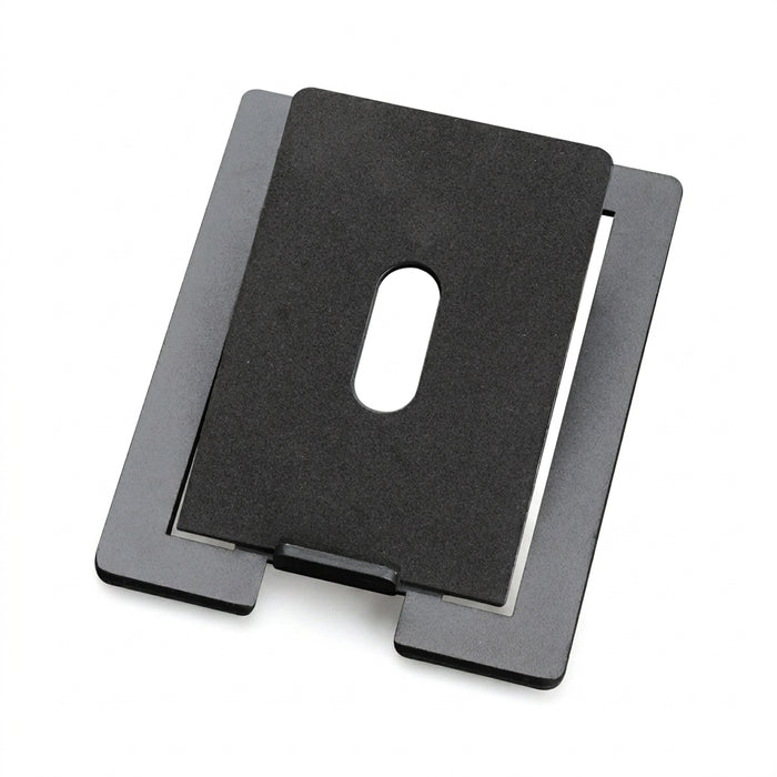 Carbon Steel Tabletop Speaker Base — Shock-Absorbing Stand