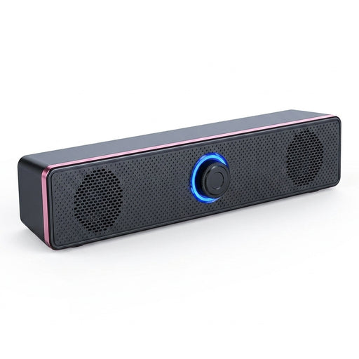 PC Soundbar with Bluetooth & Wired AUX — USB‑Powered Speaker for TV, Laptop & Gaming