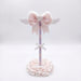 Pink Lace Angel Wings Headphone Stand — Kawaii Gaming Headset Holder