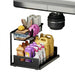 Double-Layer Sliding Under-Sink Shelf – Pull-Out Cabinet Storage for Kitchen & Bathroom