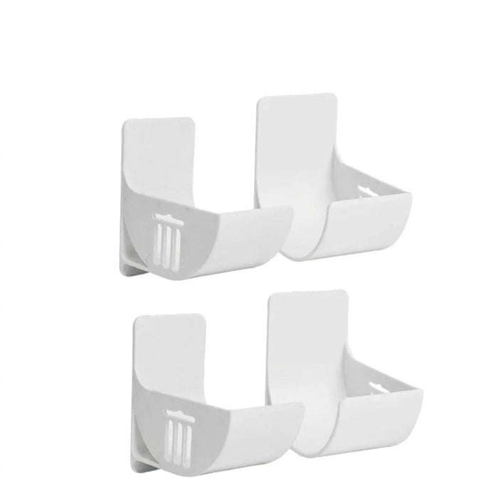 Wall-Mounted Trash Bag Holder — 2/4/6 Pack Plastic Dispenser for Kitchen Shelf