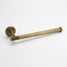Brass Knurled Antique Bronze Bathroom Hardware – Towel Rack, Toilet Roll Holder & Hook