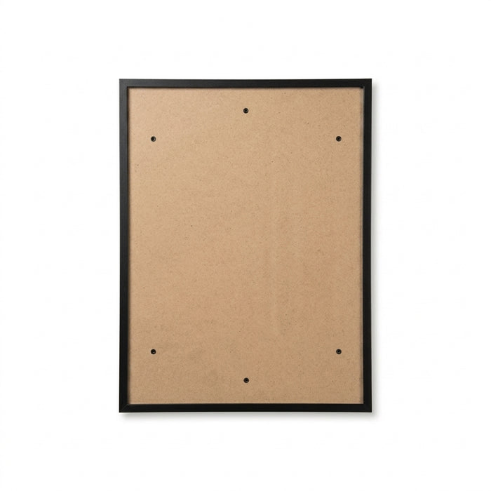 Classic Wood Photo Frame — 21 × 30 cm & 30 × 40 cm, Black or White