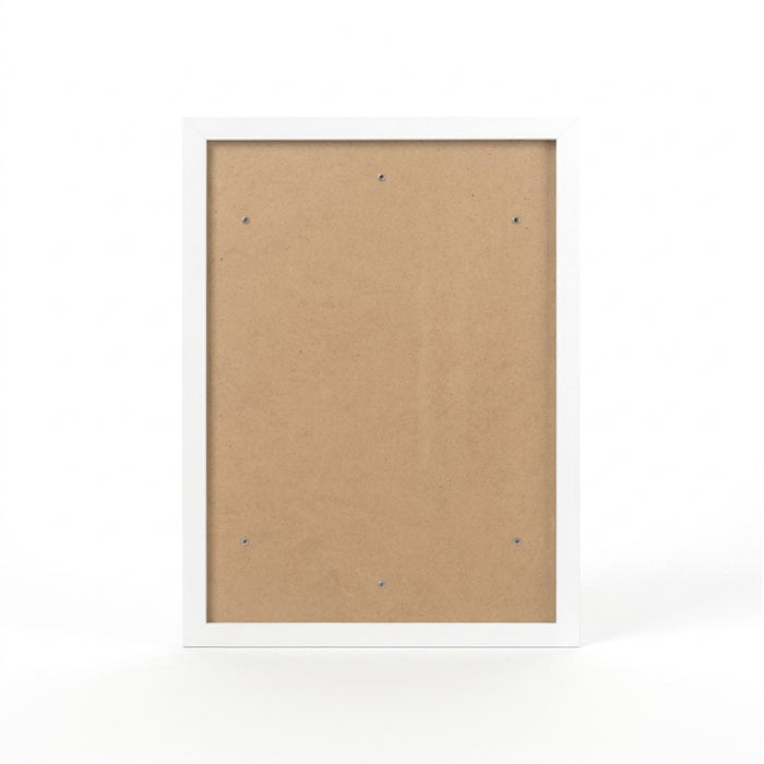 Classic Wood Photo Frame — 21 × 30 cm & 30 × 40 cm, Black or White