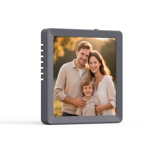 4-inch Digital Photo Frame with Bluetooth Speaker, TF Playback & Voice Recording