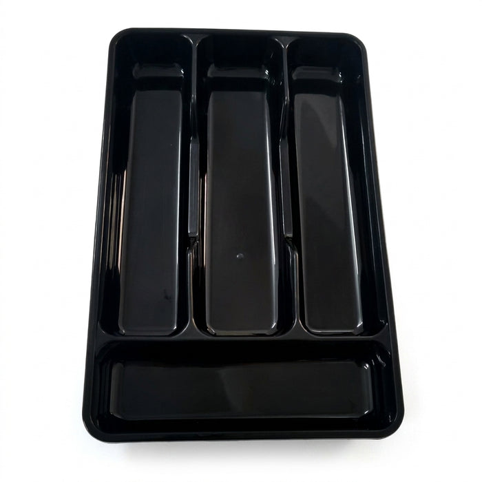 Adjustable Kitchen Drawer Organiser Tray — Moveable Dividers for Cutlery & Utensils