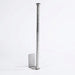 Adhesive Stainless Steel Paper Towel & Toilet Roll Holder — Black or Silver (S/M/L)
