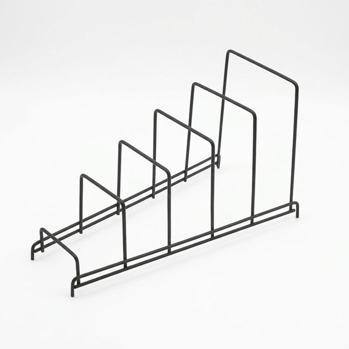 Iron Art Multi-Layer Kitchen Rack — Space-Saving Cutting Board & Lid Organiser