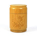 Handmade Bamboo Tea Canister with Sealing Lid — Carved Storage Box