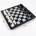 3-in-1 Folding Magnetic Chess, Checkers & Backgammon – 19.1 x 19.7cm Travel Set